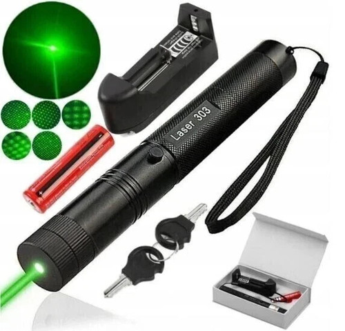 Puntatore laser verde - laser,