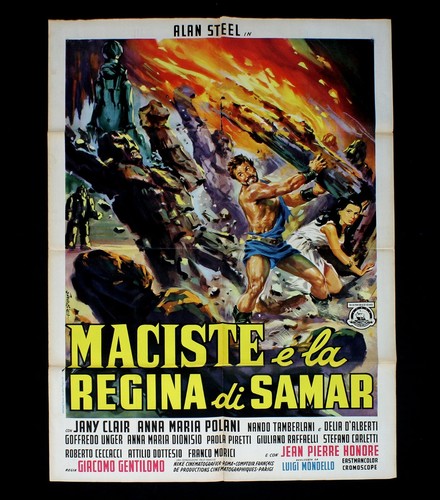 Maciste regina di samar - maciste, la
